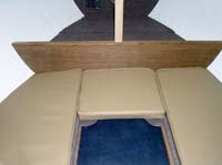 Optional berth cushions with filler