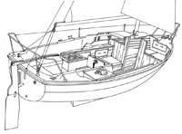 Perspective line drawing of 23/IV