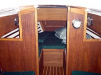 Forward view of the cabin