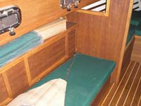 Port side cabin