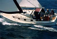 Sailing close-hauled