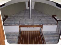 V berth filler cushions