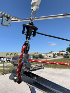 Drum for Hoistable Furling and Running Headstay
