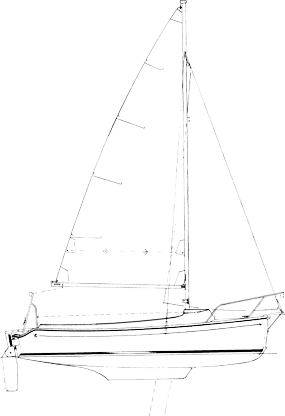 Line drawing of the Com-Pac Legacy Sport