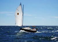 Smokin’ downwind in the North Channel of Georgian Bay, Canada