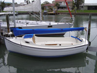 The cockpit is spacious and comfortable.